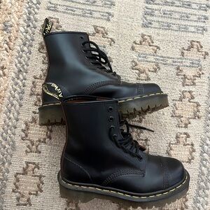 Dr. Martens Black Combat Boots